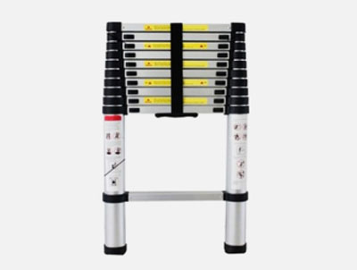 Collapsible rescue ladder